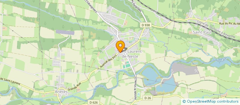 localisation de l'entreprise MADAME AUDREY BENSE  AVENTIGNAN