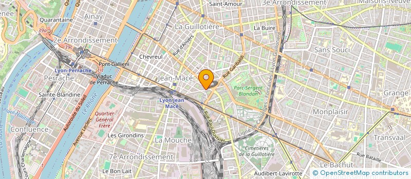 localisation de l'entreprise MADAME AUDREY BERIER  LYON