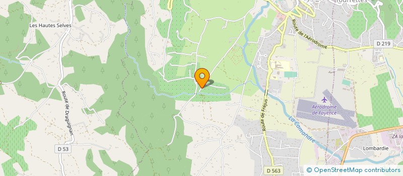 localisation de l'entreprise MADAME AUDREY BERIOLA  SEILLANS