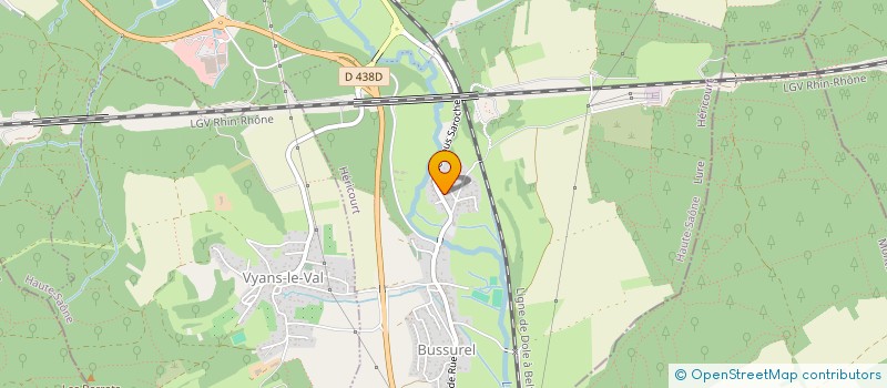 localisation de l'entreprise MADAME AUDREY BERNARD  HERICOURT