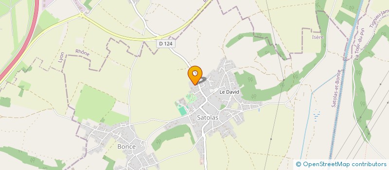 localisation de l'entreprise MADAME AUDREY BERNETIERE  SATOLAS-ET-BONCE