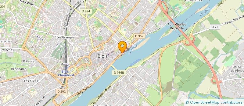 localisation de l'entreprise MADAME AUDREY BERTHON  BLOIS