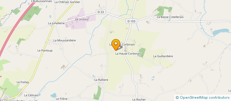 localisation de l'entreprise MADAME AUDREY BERTRAND  RIVES-DU-COUESNON