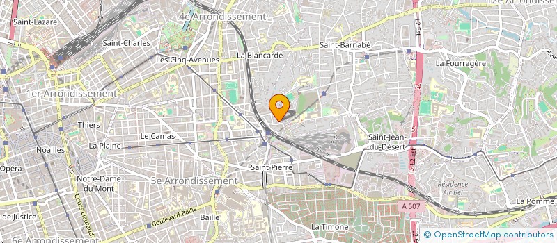 localisation de l'entreprise MADAME AUDREY BEULAYGUE à MARSEILLE