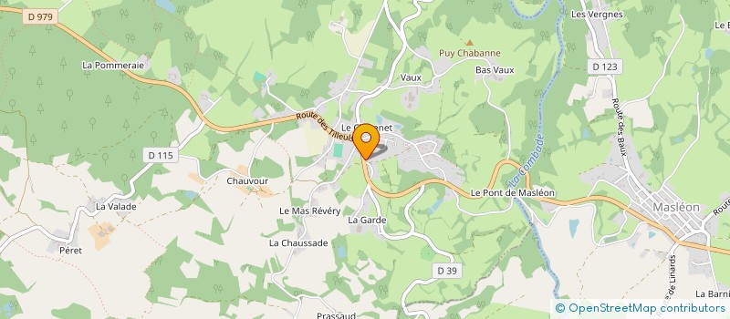 localisation de l'entreprise MADAME AUDREY BEYRAND  SAINT-DENIS-DES-MURS