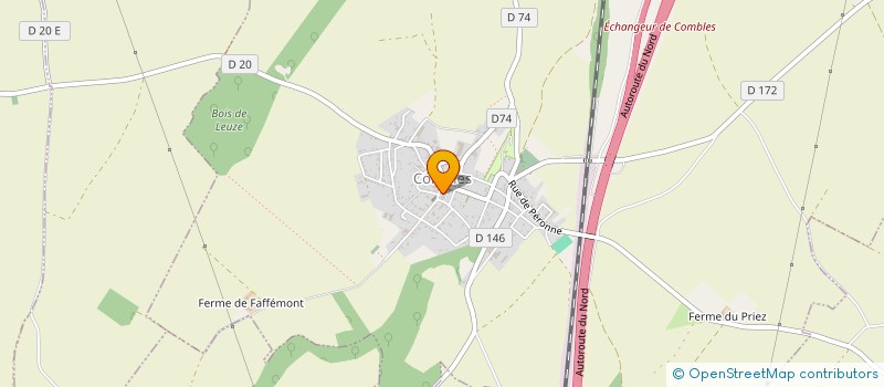 localisation de l'entreprise MADAME AUDREY BICOURT  COMBLES