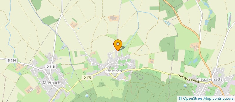 localisation de l'entreprise MADAME AUDREY BIECHY  KSTLACH