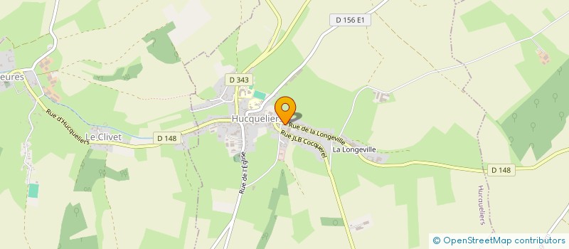 localisation de l'entreprise MADAME AUDREY BIGOT  HUCQUELIERS