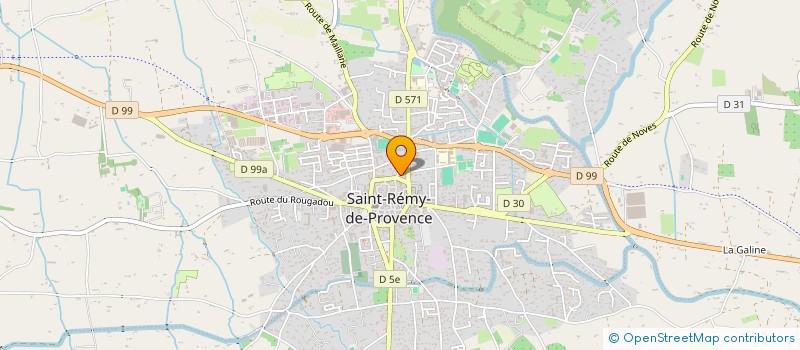 localisation de l'entreprise MADAME AUDREY BILLET  SAINT-REMY-DE-PROVENCE