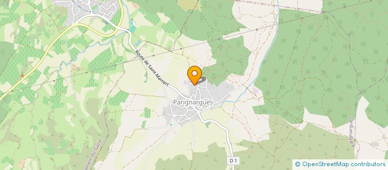 localisation de l'entreprise MADAME AUDREY BLANC  PARIGNARGUES