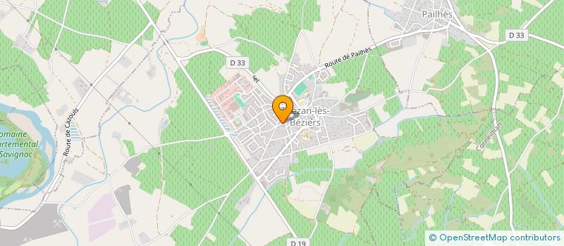 localisation de l'entreprise MADAME AUDREY BLANCO à THEZAN-LES-BEZIERS