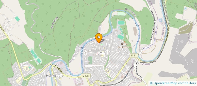 localisation de l'entreprise MADAME AUDREY BLOND  JUF