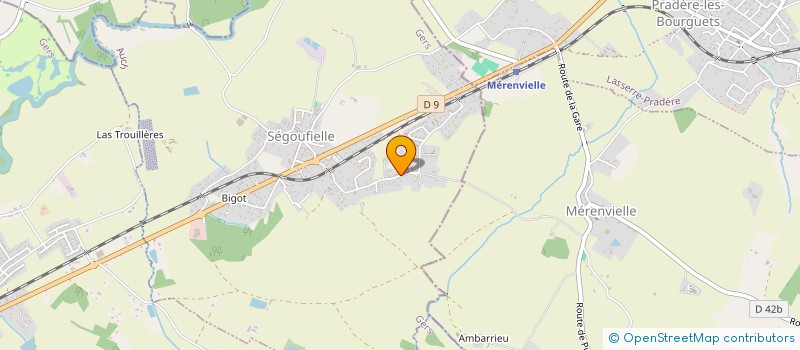 localisation de l'entreprise MADAME AUDREY BOHER  SEGOUFIELLE