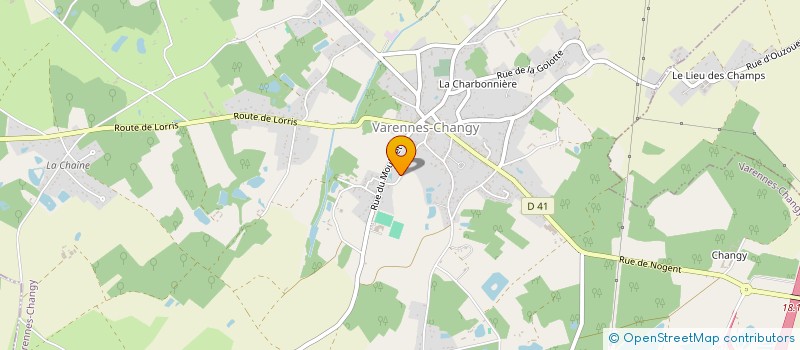 localisation de l'entreprise MADAME AUDREY BOISSEAU à VARENNES-CHANGY