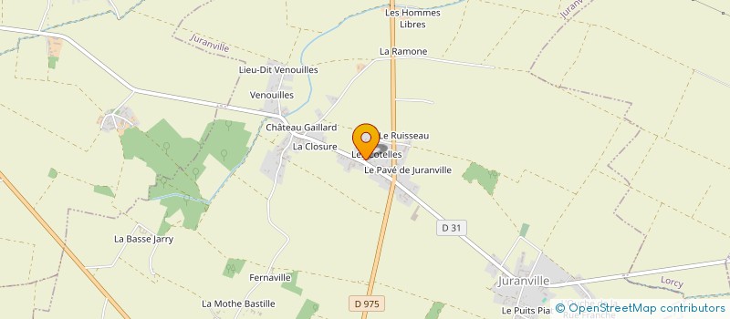 localisation de l'entreprise MADAME AUDREY BOISTEL  JURANVILLE