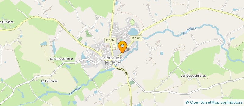 localisation de l'entreprise MADAME AUDREY BOIZEAU  SAINT-AUBIN-LE-CLOUD