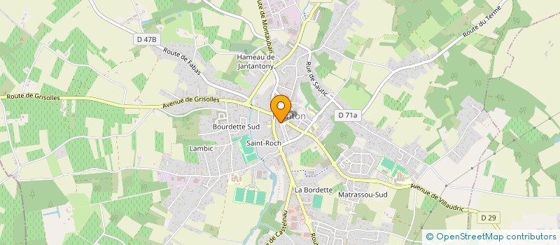 localisation de l'entreprise MADAME AUDREY BOLUFER  FRONTON