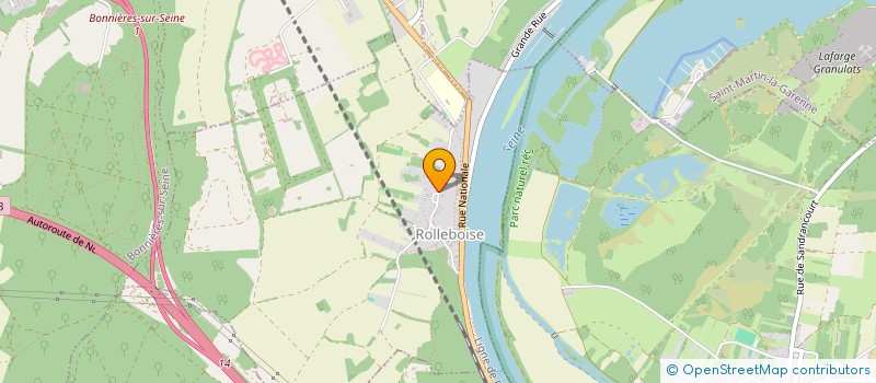 localisation de l'entreprise MADAME AUDREY BONICHON  ROLLEBOISE