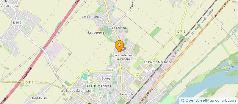 localisation de l'entreprise MADAME AUDREY BONNEFON  VILLORCEAU
