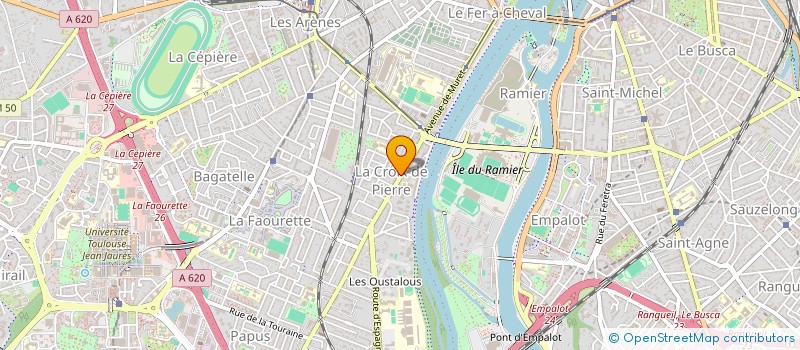 localisation de l'entreprise MADAME AUDREY BORU à TOULOUSE