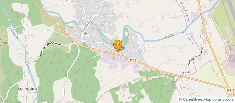 localisation de l'entreprise MADAME AUDREY BOSCHETTI  GRANS