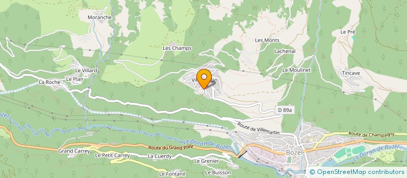 localisation de l'entreprise MADAME AUDREY BOSQ  BOZEL