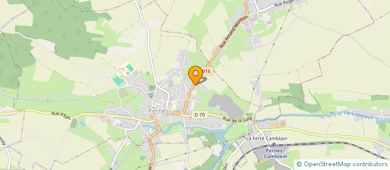 localisation de l'entreprise MADAME AUDREY BOTTE  PERNES