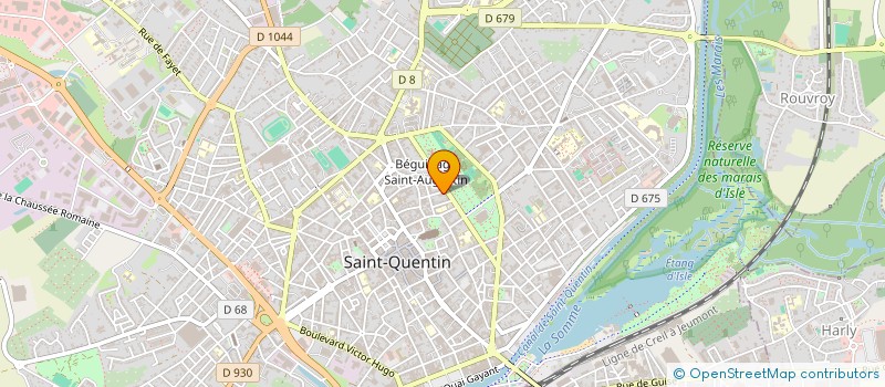 localisation de l'entreprise MADAME AUDREY BOULANGER  ETREILLERS