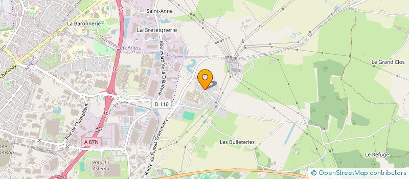 localisation de l'entreprise MADAME AUDREY BOULAY  SAINT-BARTHELEMY-D ANJOU