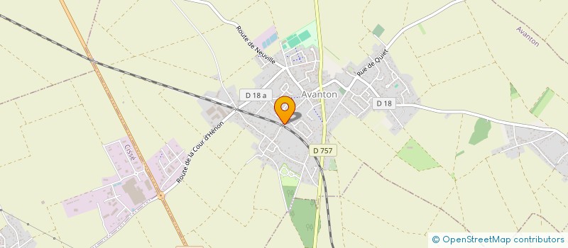 localisation de l'entreprise MADAME AUDREY BOULIN  AVANTON