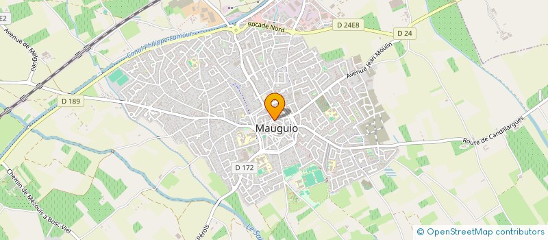 localisation de l'entreprise MADAME AUDREY BOURELY  MAUGUIO