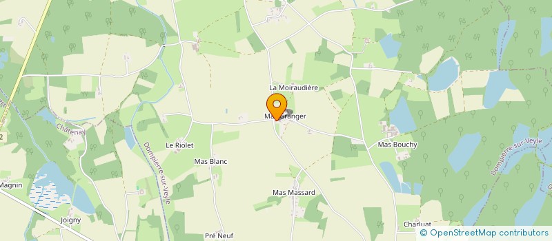 localisation de l'entreprise MADAME AUDREY BOURNAC à DOMPIERRE-SUR-VEYLE
