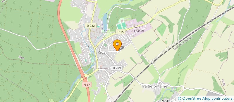 localisation de l'entreprise MADAME AUDREY BOURNEL-BOSSON  NEUVELLE-LES-CROMARY