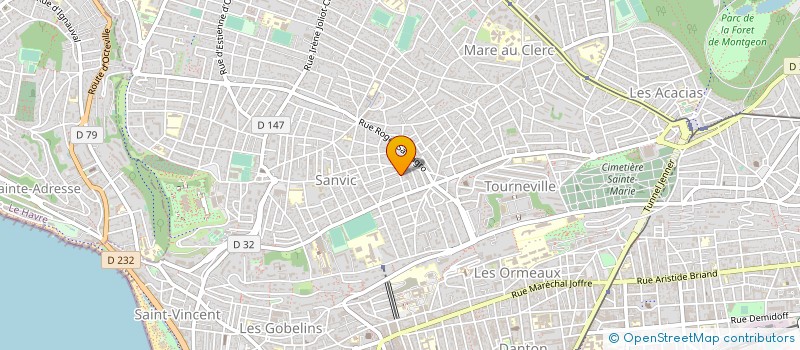 localisation de l'entreprise MADAME AUDREY BOUTIGNY à LE HAVRE