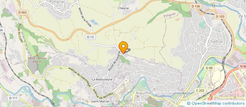 localisation de l'entreprise MADAME AUDREY BOYER à AIGUILHE