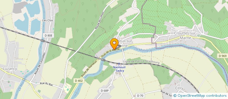 localisation de l'entreprise MADAME AUDREY BOYER  NANTEUIL-SUR-MARNE