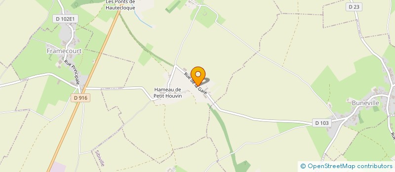 localisation de l'entreprise MADAME AUDREY BRANLY  HAUTECLOQUE