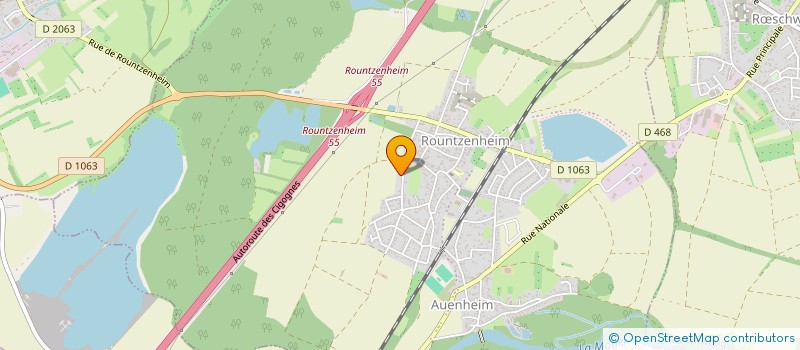 localisation de l'entreprise MADAME AUDREY BRASSEL  ROUNTZENHEIM-AUENHEIM