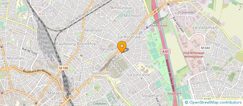 localisation de l'entreprise MADAME AUDREY BREGON à TOULOUSE