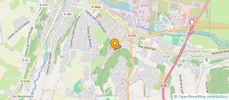 localisation de l'entreprise MADAME AUDREY BREHIER  HONFLEUR