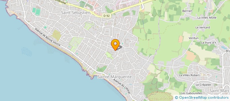 localisation de l'entreprise MADAME AUDREY BRICLOT  PORNICHET