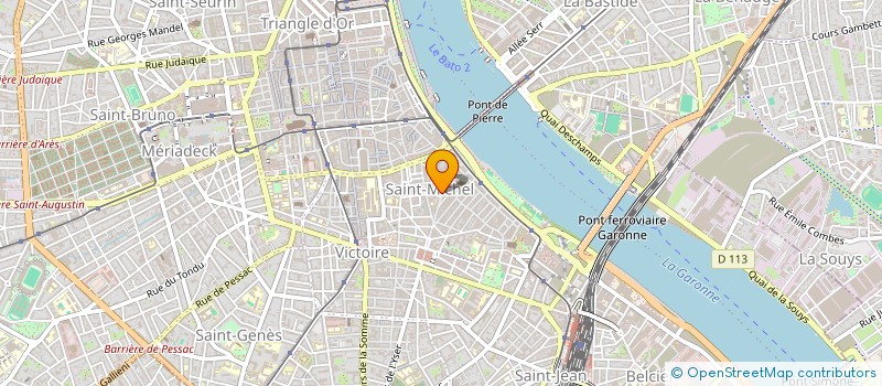 localisation de l'entreprise MADAME AUDREY BRIEN  BORDEAUX