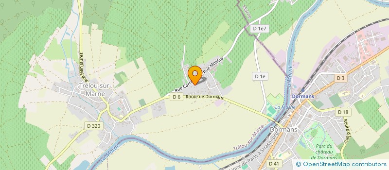 localisation de l'entreprise MADAME AUDREY BROCARD à TRELOU-SUR-MARNE