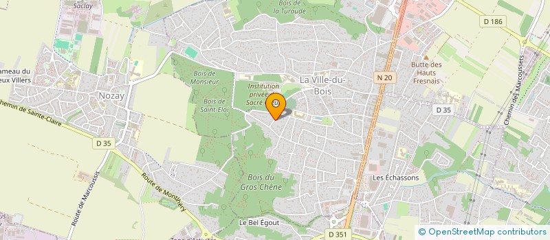 localisation de l'entreprise MADAME AUDREY BROUX  NOZAY