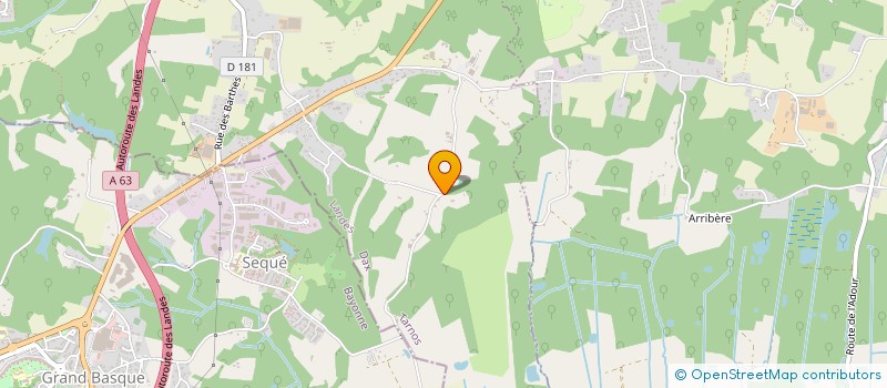 localisation de l'entreprise MADAME AUDREY BRUNET  TARNOS