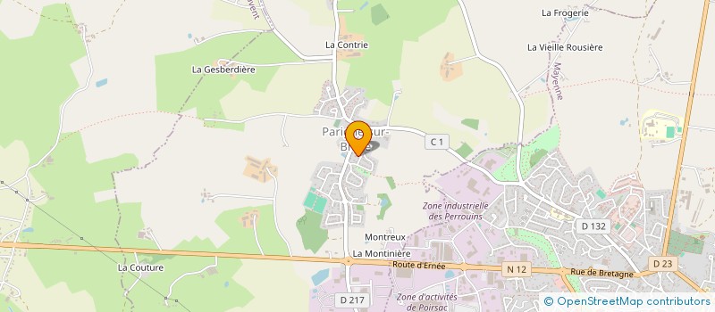localisation de l'entreprise MADAME AUDREY BUCHOT à PARIGNE-SUR-BRAYE