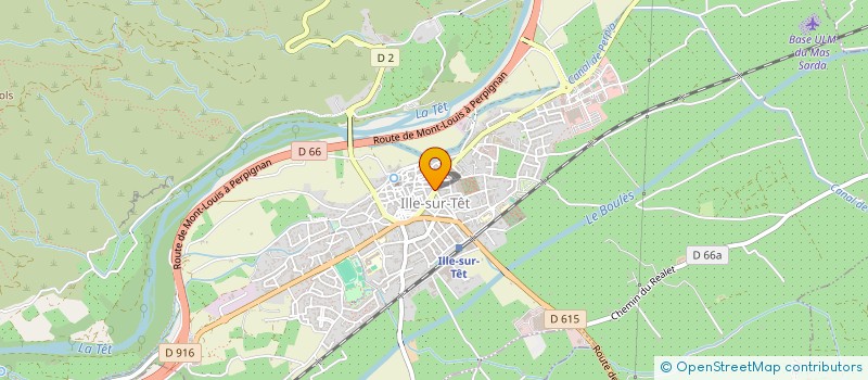 localisation de l'entreprise MADAME AUDREY BURGHOFFER  ILLE-SUR-TET