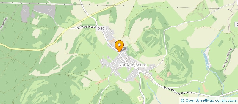 localisation de l'entreprise MADAME AUDREY BURLET  NOROY-LE-BOURG