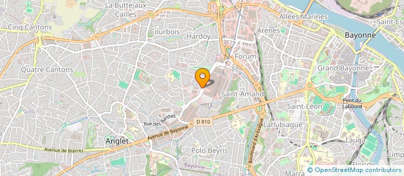 localisation de l'entreprise MADAME AUDREY BURROWES  ESPELETTE