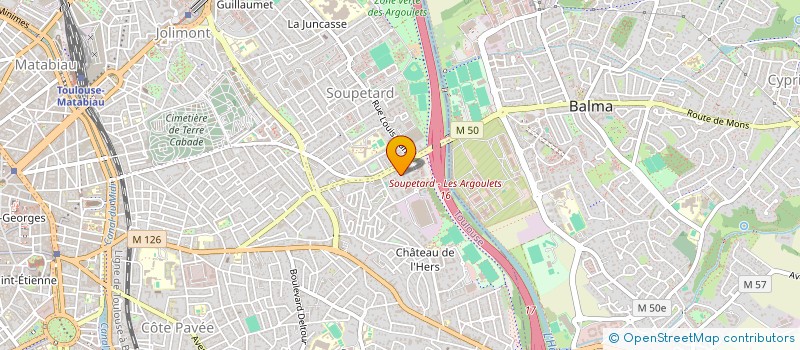 localisation de l'entreprise MADAME AUDREY CABROLIER  TOULOUSE